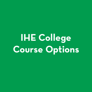 IHE College Course Options button