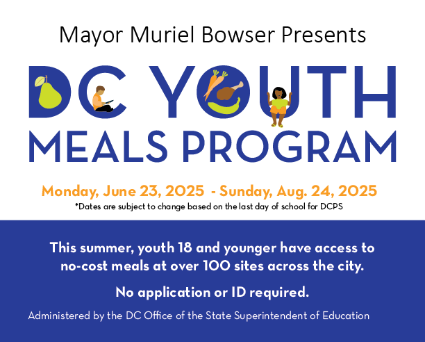 2025 DC Youth Meals Flyer